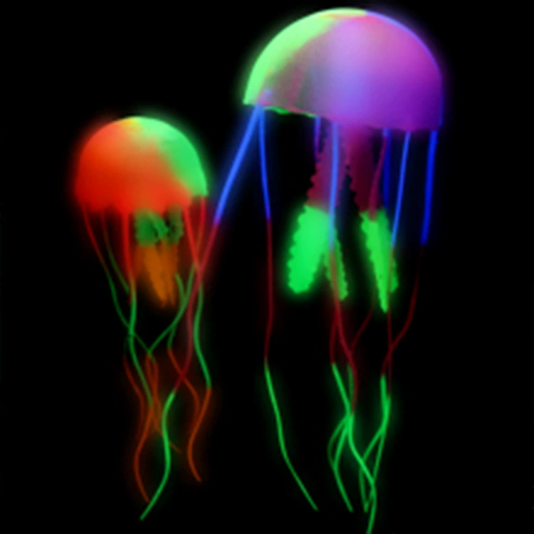 Fluorescence realistic coral silicone aquarium decor