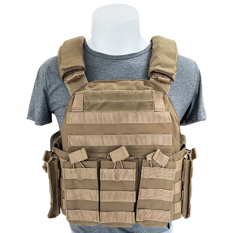 Yellow tactical protective vest soft liner PE Kevlar NIJ IIIA