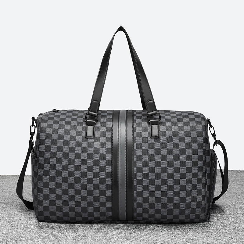 Tabuleón de ajedrez transfronterizo bolso de mano de viaje de hombre nicho de moda de gran capacidad bolsa de viaje de negocios mochila a prueba de derramamiento