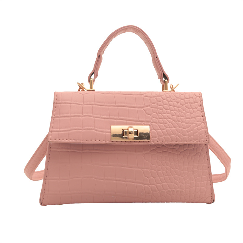 Patrón de cocodrilo retro 2024 bolso de hombro de moda de verano bolso de mensajero de moda bolso femenino bolso cuadrado pequeño portátil de estilo occidental simple