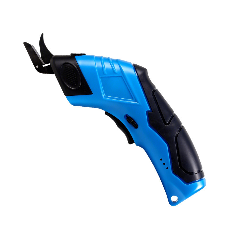 Cortador de tela de litio de mano tijeras eléctricas tijeras de corte de tela carga enchufe tijeras de corte de tela cortador de tela máquina de coser y cortar tela image 6