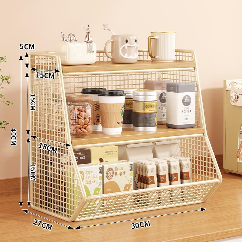厨房用品收纳架家用多层调料储物架台面调味品瓶罐油盐酱醋整理架|undefined