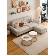 沙发小户型多功能可折叠沙发床布艺客厅大小双人北欧约出租屋公寓