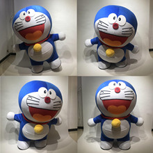 廠家直銷哆啦a夢機器貓卡通人偶服裝叮當貓成人穿cos行走玩偶頭套