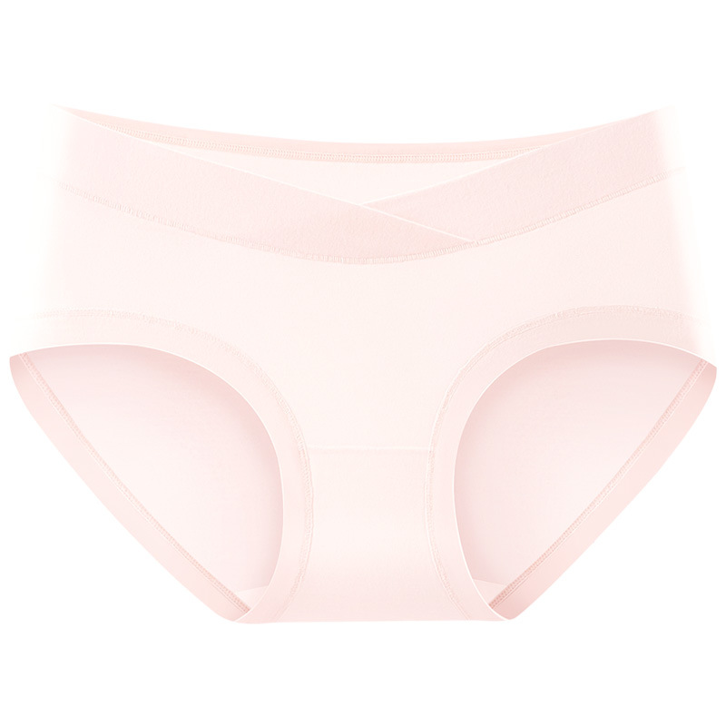 Ropa interior para mujeres embarazadas, entrepierna antibacteriana de algodón puro, embarazo temprano, medio y tardío, especial para soporte de cintura baja, ropa interior modal sin costuras posparto para mujeres