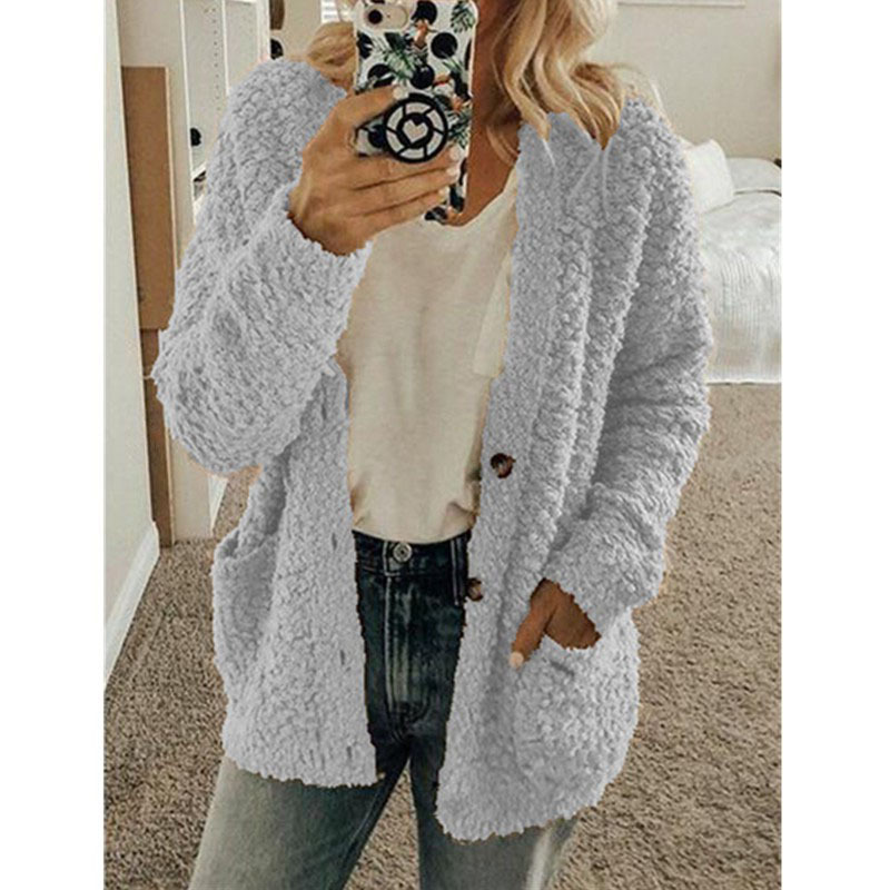Women's Clothing 2024 autumn and winter women's fashion casual sweater jacket large size top_voghion.com