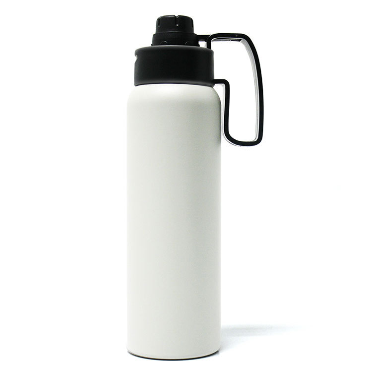 厂家直销不锈钢保温杯活性炭吸管真空保温瓶提手户外旅行水壶水杯