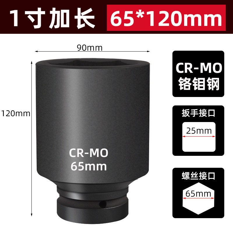 Cambio de malos por nuevos - (65 * 120mm) manga alargada de 1 pulgada