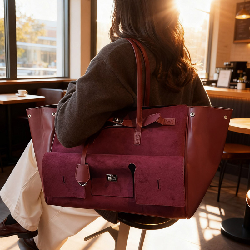 Bolso de mujer explosivo coreano bolso de platino portátil super caliente 2025 nuevo transporte de hombro bolso punk Kelly bolso