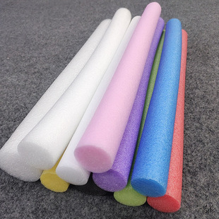Epe Pearl Cotton Stick Solid Cylindrical Flower Arrangement Foam Filled Sponge Illustration Car Film Wall Sticker Roll Shock Can Be Customized