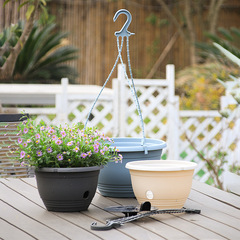 Balcony Hanging Flower Pots, Hanging Baskets, Spider Plant Pots, Plastic Self-Watering Flower Pots—Wholesale for Lazy Gardeners