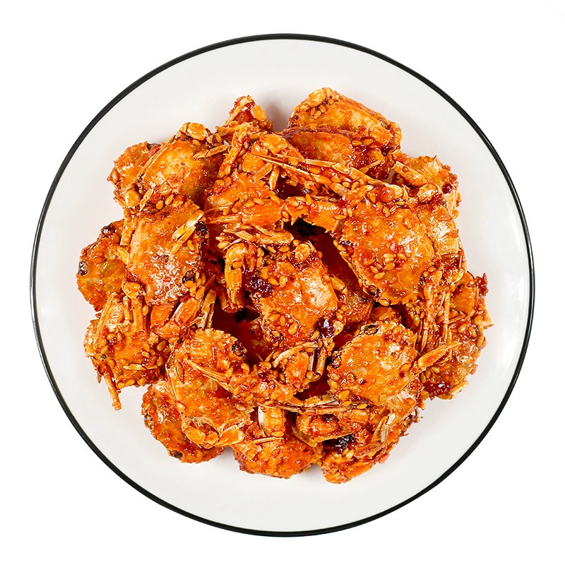 Острый маленький краб — краб, старый морепродукт острое мясо, вино, вино, сеть красного после 8090 морепродукты детские закуски