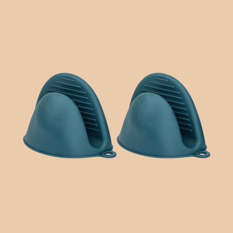 Clip anti-escaldado de silicona, guantes de aislamiento térmico, horno microondas, cubierta de dedos antideslizante especial, mini clip de mano resistente a altas temperaturas para la cocina