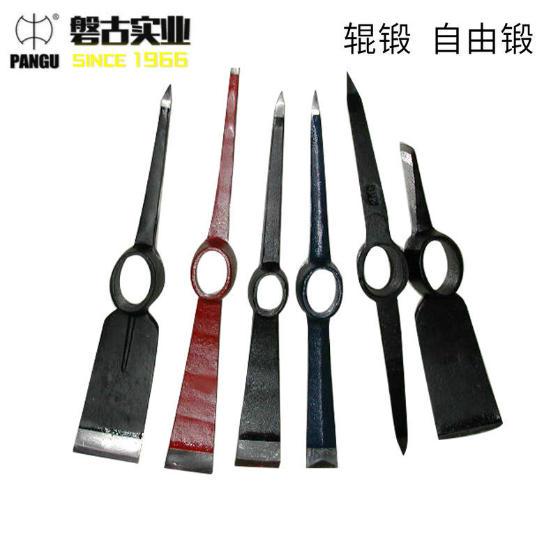 厂家供应钢镐辊锻自由锻多种供选 斧子锤子撬棍起钉器铁锹供