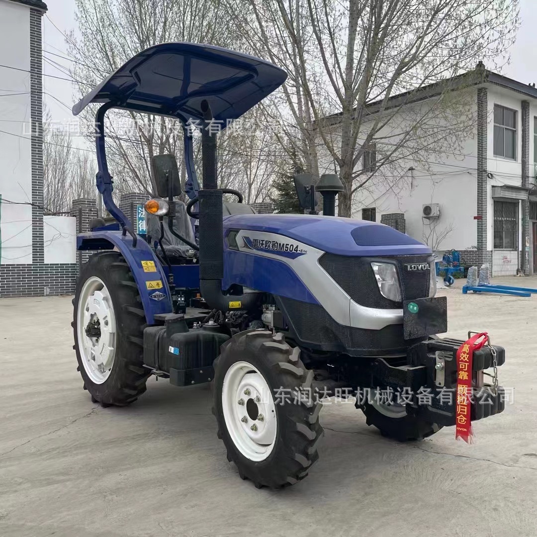 雷沃M504-4G农用四轮拖拉机 50马力四缸四驱整地机强压旋耕播种机