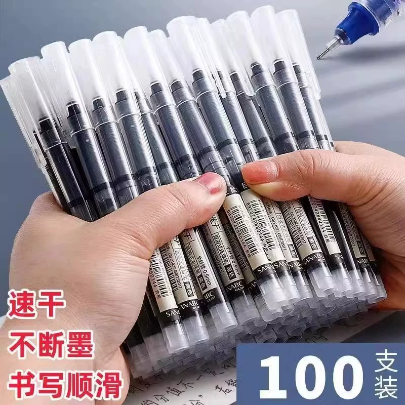 Quick dry capacious rollerball rollerball pen for students