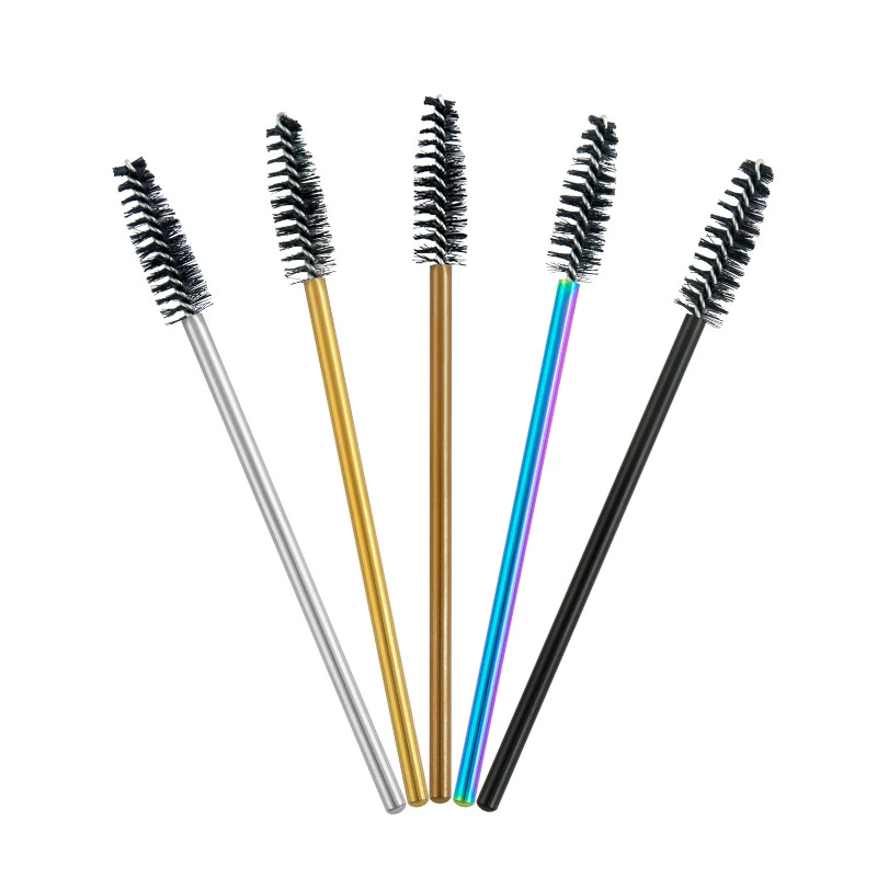 Universal handheld brush stainless steel for eyelashes