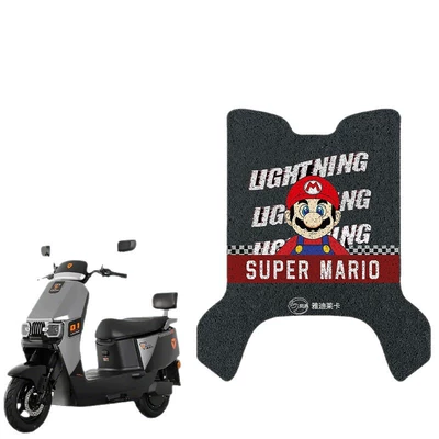 Be Customized with Patterns — Electric vehicle foot mat