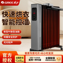 格力电暖器家用客厅卧室电热油汀烘衣智能控温暖气片NDY22-X6022a