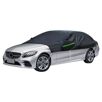 Dustproof, Sun Protection, Heat Insulation, Sunroof, Car snow shield - default-item-oxford-black-thickened-and-durable-model-for-sedans-only-please-note-the-model-when-placing-an-order