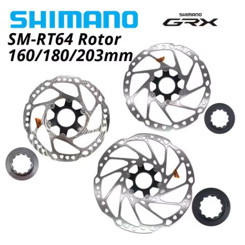 Shimano Grx Series Sm-Rt64 Center-Lock Disc Brake Rotors Have Stable and Reliable Braking Performance