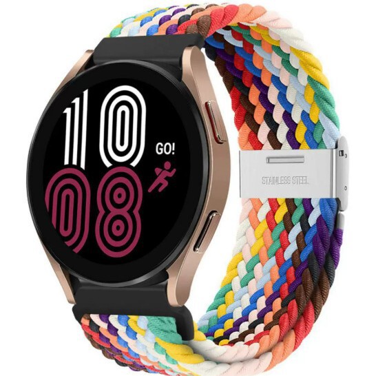 Suitable for Galaxy Samsung Watch8 Woven Nylon Strap Magnetic Watch 8 Classic/Ultra2 Wrist Strap