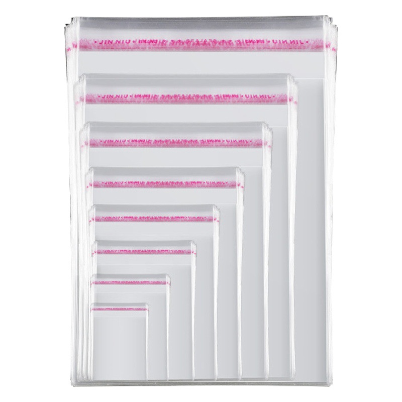 Bolsa de embalaje de Ropa Accesorios de joyería embalaje de plástico bolsa autoadhesiva bolsa de embalaje transparente OPP bolsa autosellante al por mayor