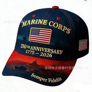 �羳��Ʒñ�� U.S. Marine Corps 250th Anniversary Cap����ñ