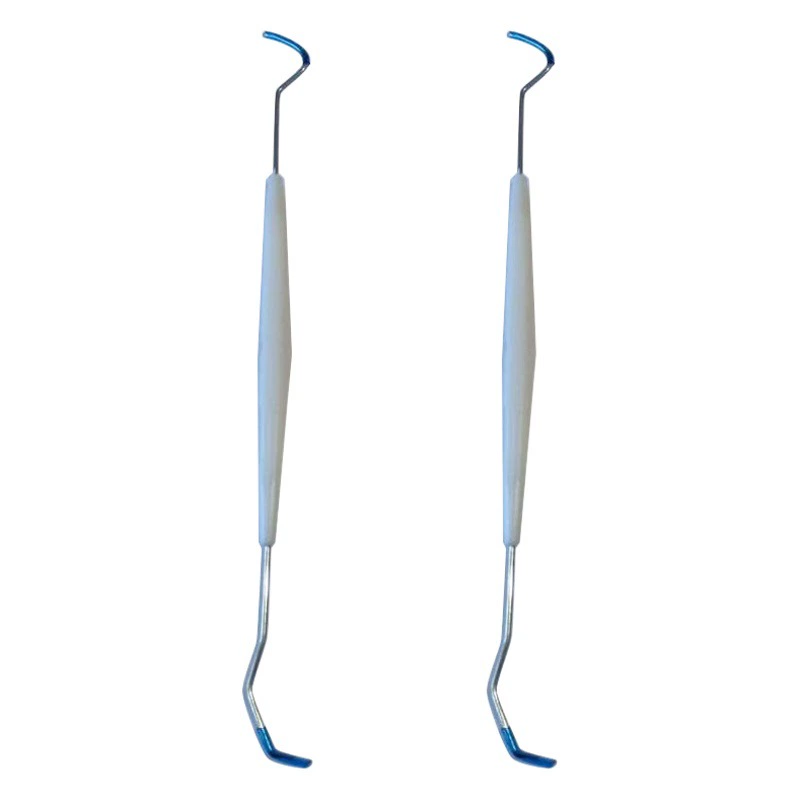 Крючок для вязания крючком из орехового дерева, аксессуары для чистки крючка