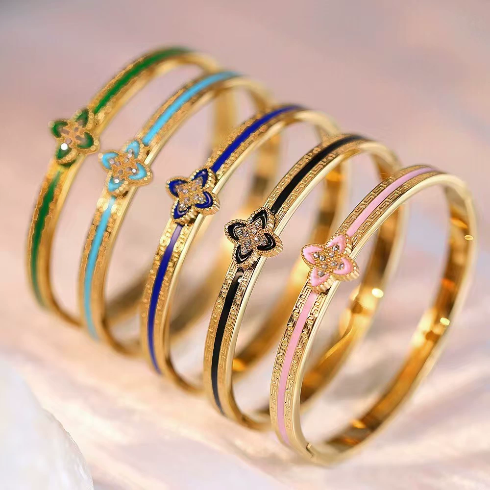 Простой трансграничный цветок, как парча, золотой женский стиль