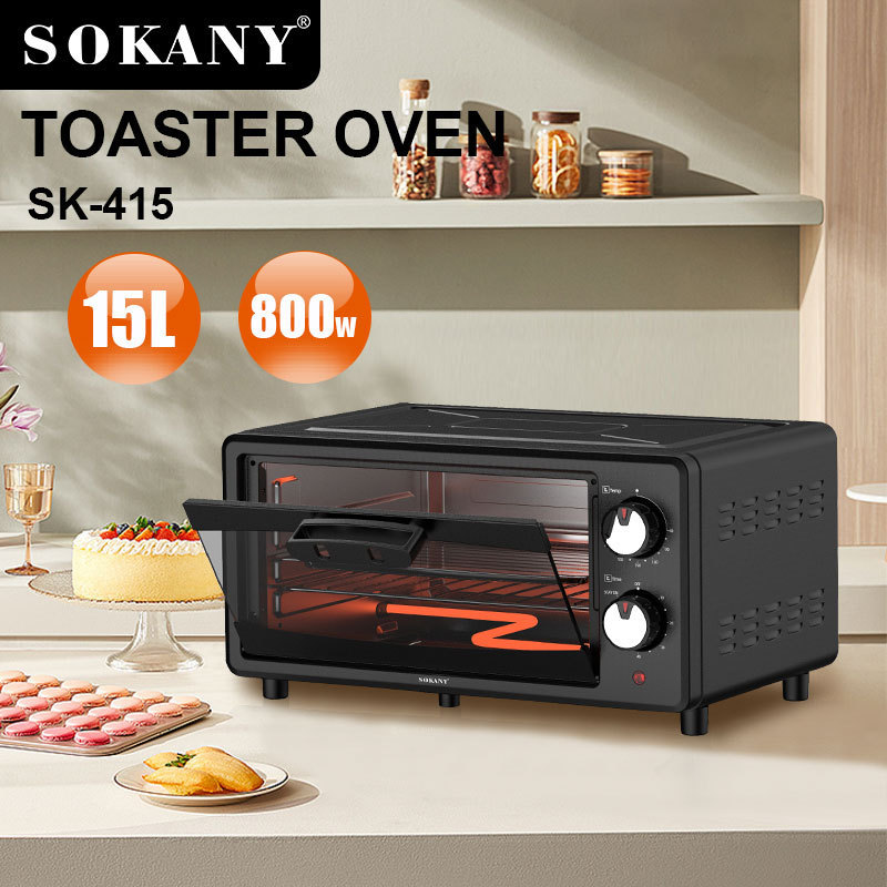 Electric Oven Microwave Oven Multi-functional Household High Power Oven 15L Capacity Oven