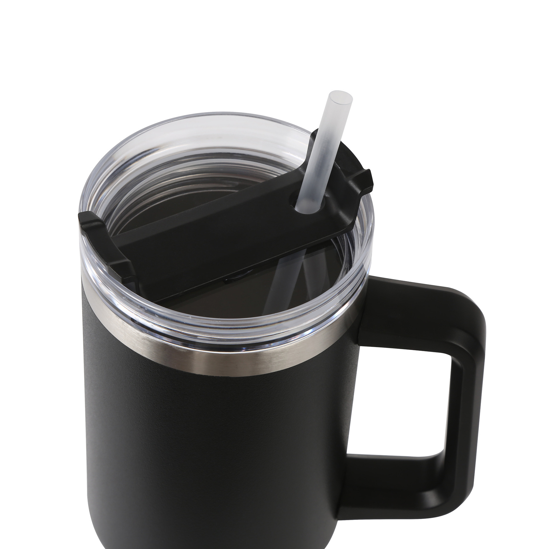 Cross-border 40oz taza de automóvil Big Mac Ice Ba taza 304 taza de acero inoxidable portable taza de paja de automóvil al por mayor