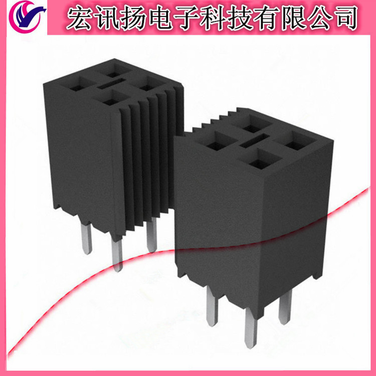 CES-110-01-S-S Samtec/申泰 2.54mm间距-10Pin 母形插口针座