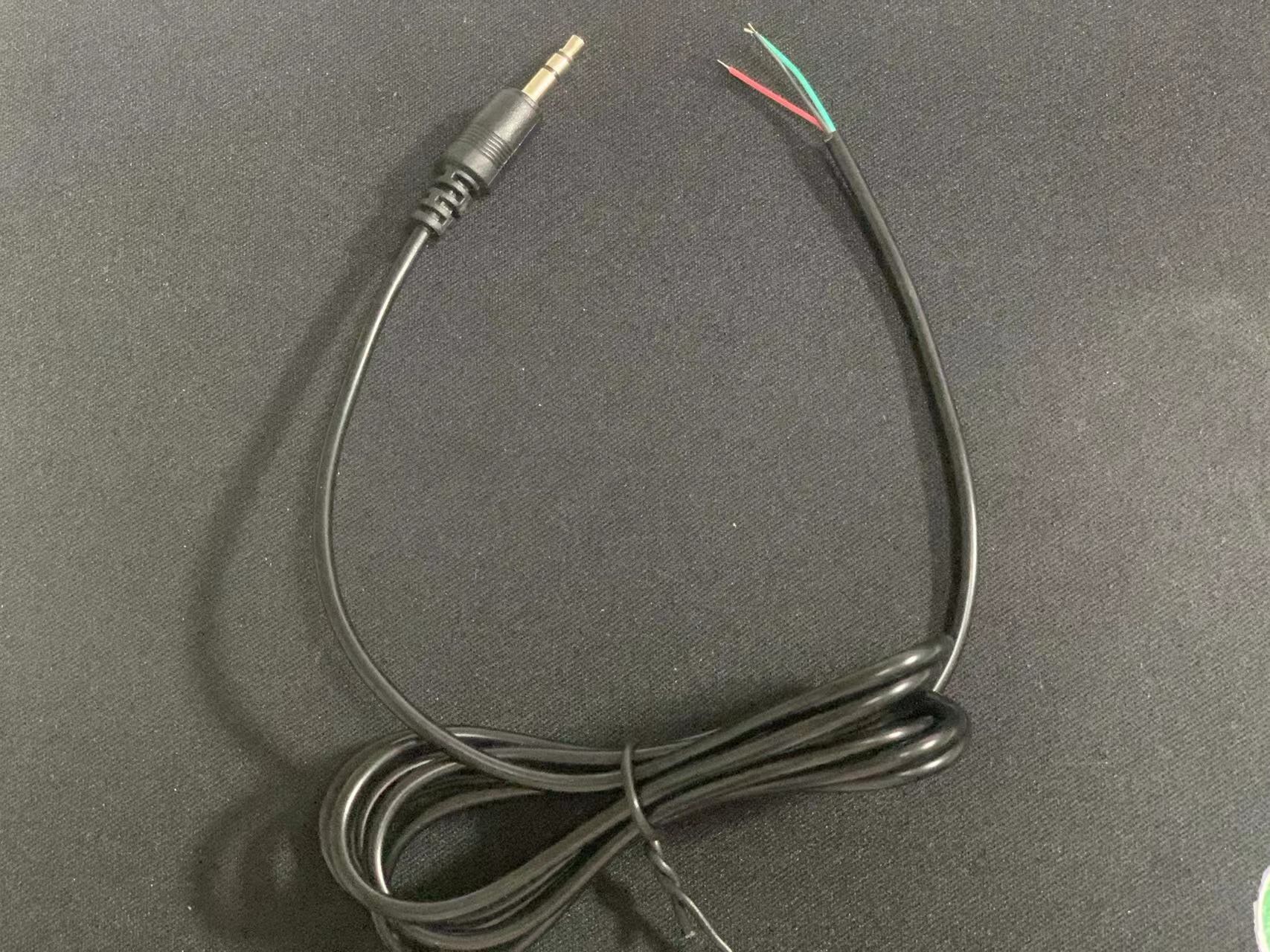 麦克风话筒线3.5  调音台连接线 连接功放 音箱线 音源线 半成品