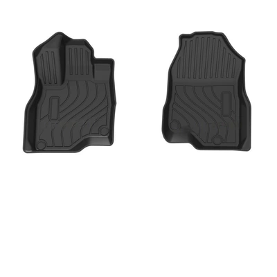 Universal Foot Pad Floor Mats Rubber Waterproof Floor - acura-rdx-18-24-models-driver-passenger-single-layer-tpe-floor-mats-without-rear-seats-full-tpe-special-car-dedicated