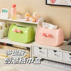 トイレのティッシュボックスのドーパミントイレのティッシュホルダーは穴を開けないでクリームを入れます。