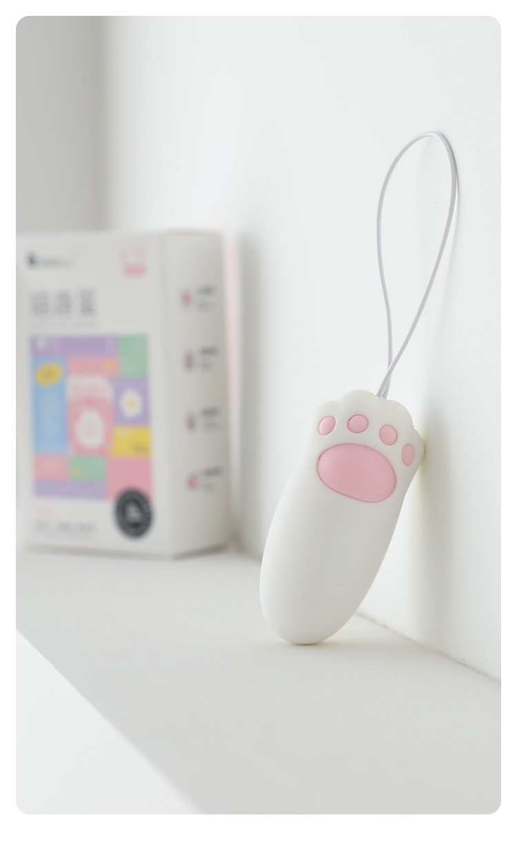 Mystery Kitty Fun Egg Cat Paw Remote Control Wearable Vibrator with App Control — detail image 32