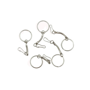 Wholesale U Disk Se9 Shell Snake Bone Hanging Chain Key Chain Hanging Chain Metal Material Package Chicken Buckle Hanging Chain Accessories