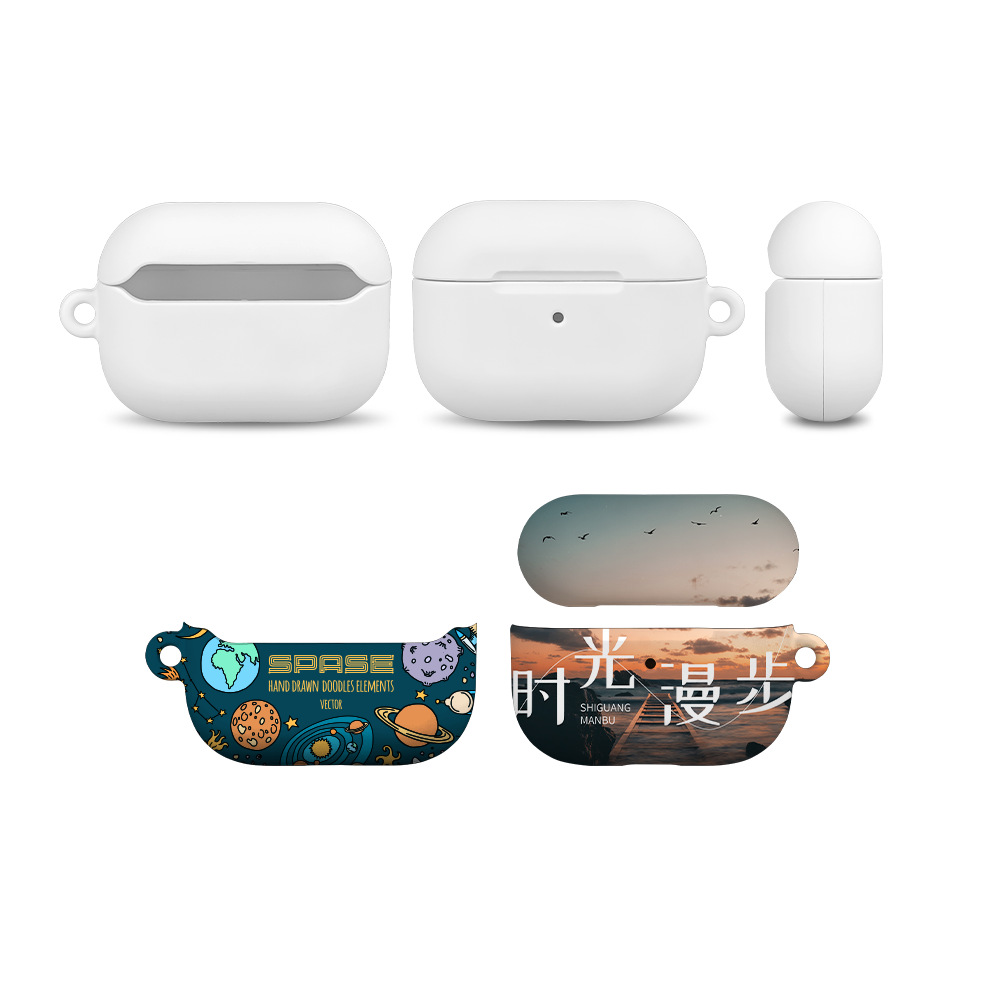 Aplicable a la caja de auriculares Bluetooth de Apple AirPods Pro transferencia térmica material de la caja de auriculares al por mayor