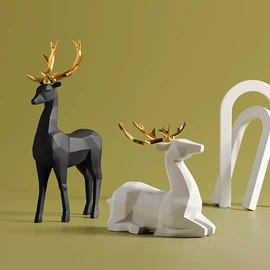 树脂工艺品;电视柜摆件;装饰花瓶