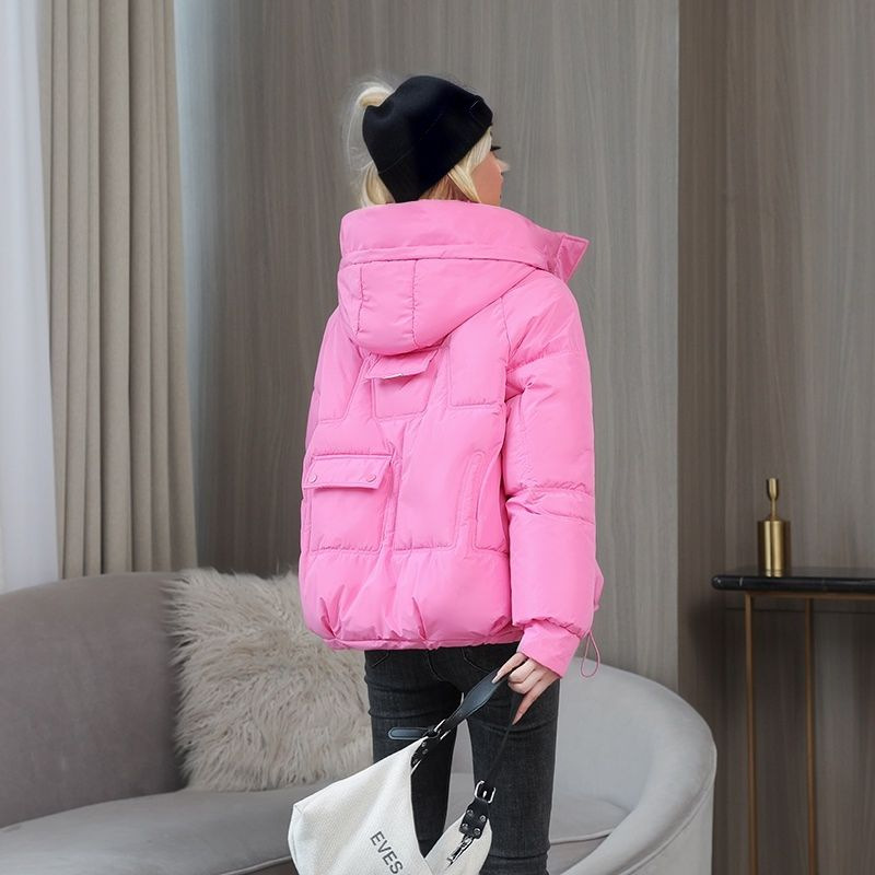Women's Padded Jacket Winter Coat Thickened Cotton Short Jacket_voghion.com