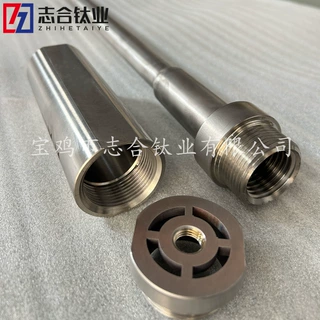 志合TA2钛焊接件 精车焊接抛光表面 石油化工专用图纸加工件