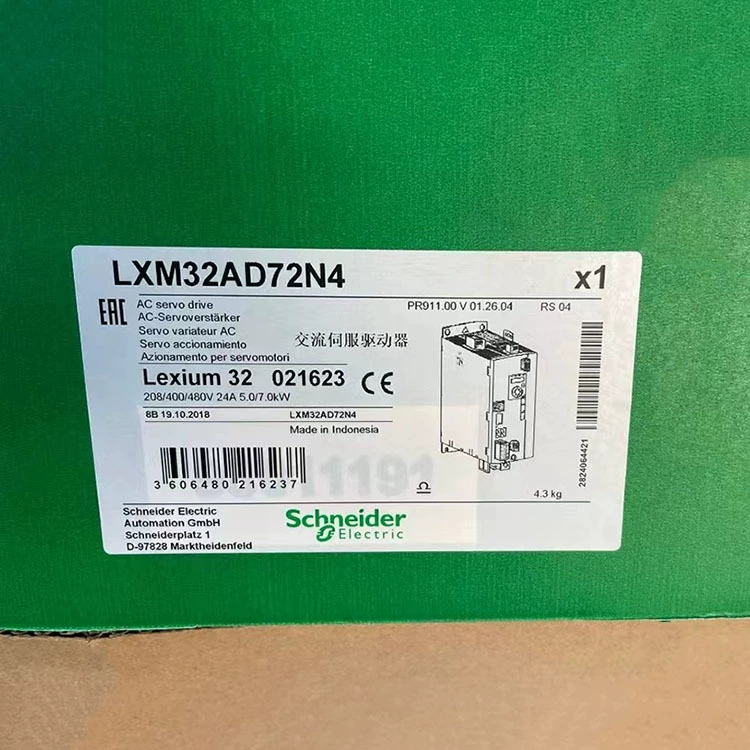 LXM32AD12N4/LXM32AD18N4/LXM32AD30N4/LXM32AD72N Драйвер новый Оригинал