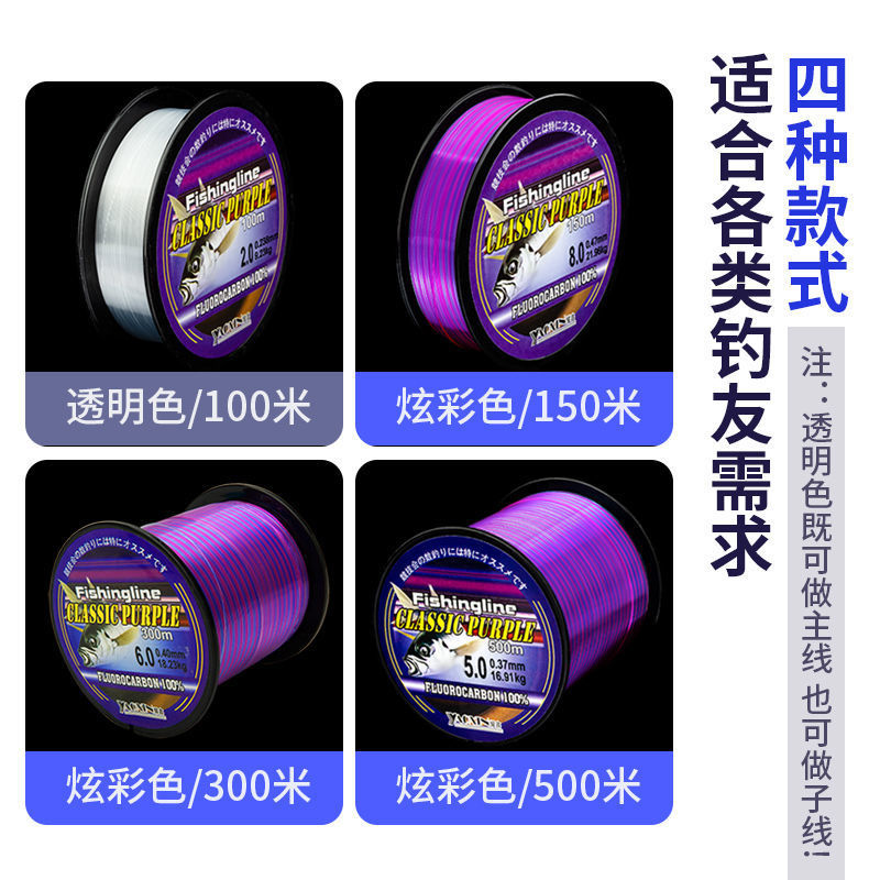 Nylon wear-resistant soft fishing line