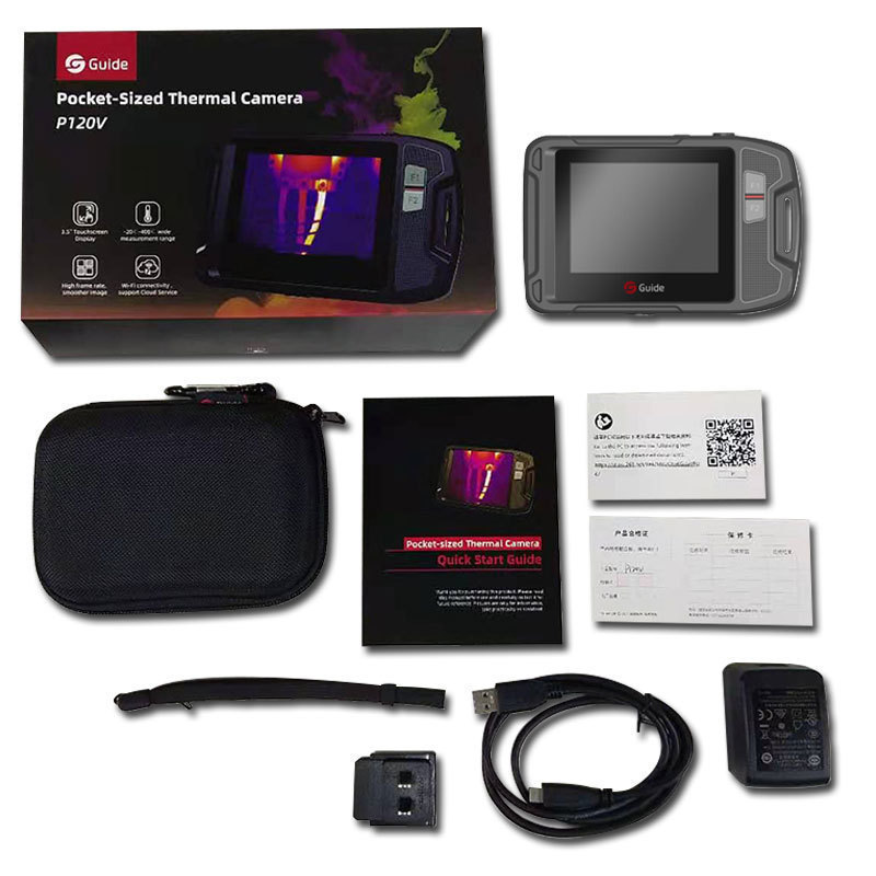Guide sensmart高德P120V口袋红外热像仪PF210卡片式红外热成像仪