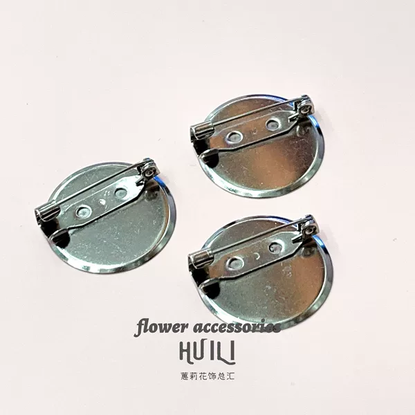 Various sizes commonly used buckle pin brooch hair clip diy clothing hair accessories accessories wholesale