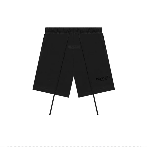 Ss22-Essentials Small Label Flocked Thin Five-Point Shorts Short