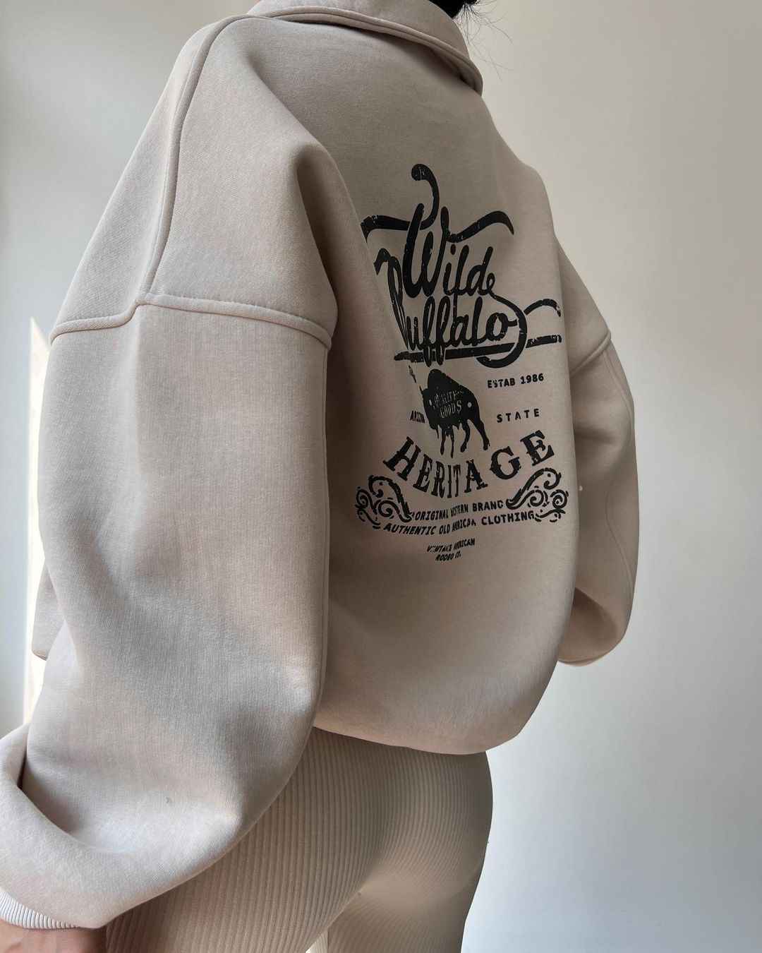 2024 New plush printed long sleeved pullover sweater with autumn and winter versatility_voghion.com