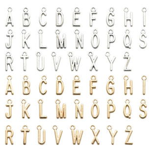 DIY�Ͻ��Ʒ���26��Ӣ����ĸ����ֹ��錚�����羳���N16*7mm