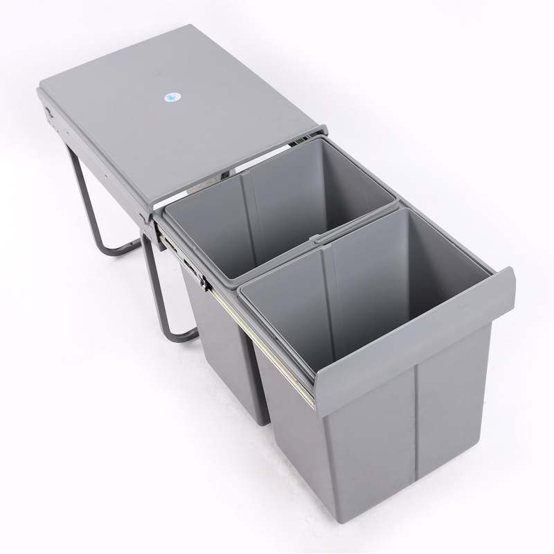 Clasificación del gabinete 400 estantes de hierro de gabinete 2 × 20L de extracción de plástico de doble barril amortiguador